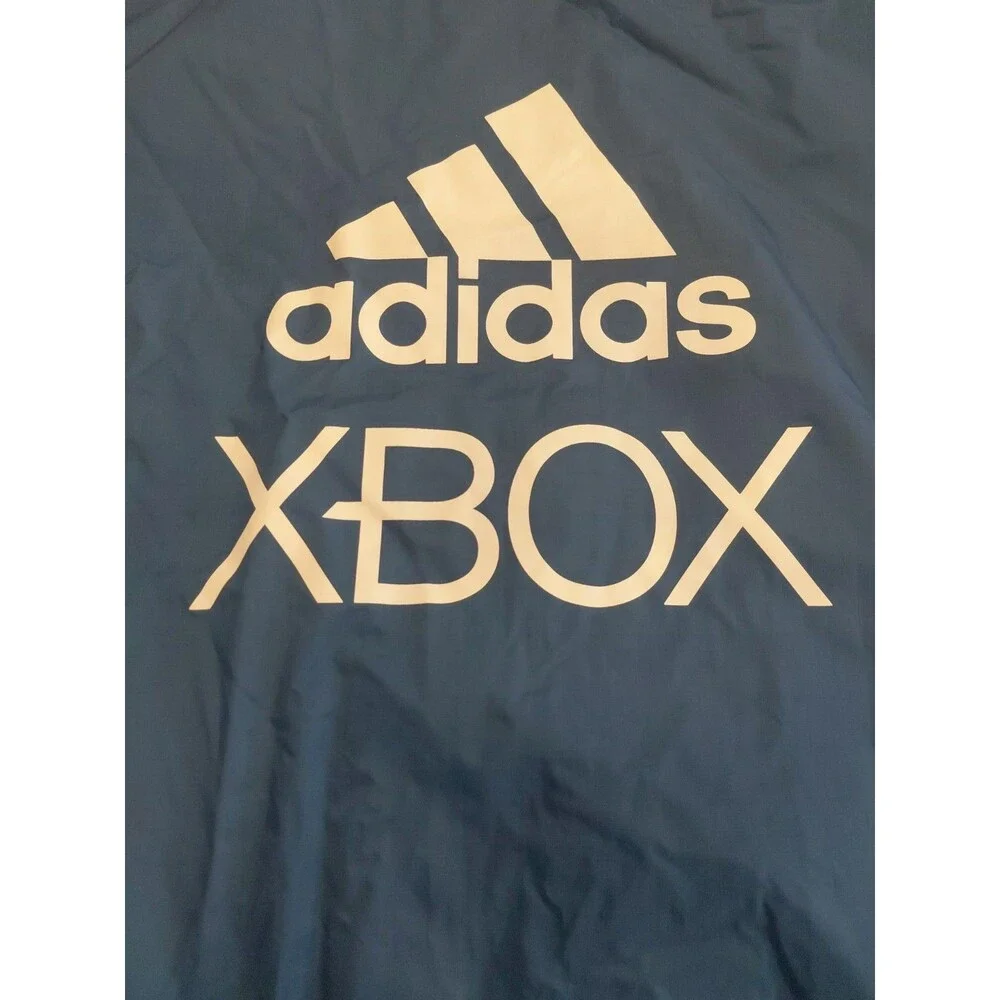 Seattle Sounders Hooded Rain Jacket Windbreaker Adidas Xbox Men's Large